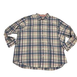 Tommy Bahama Men’s Dull Button Up Dress Shirt 3XLB